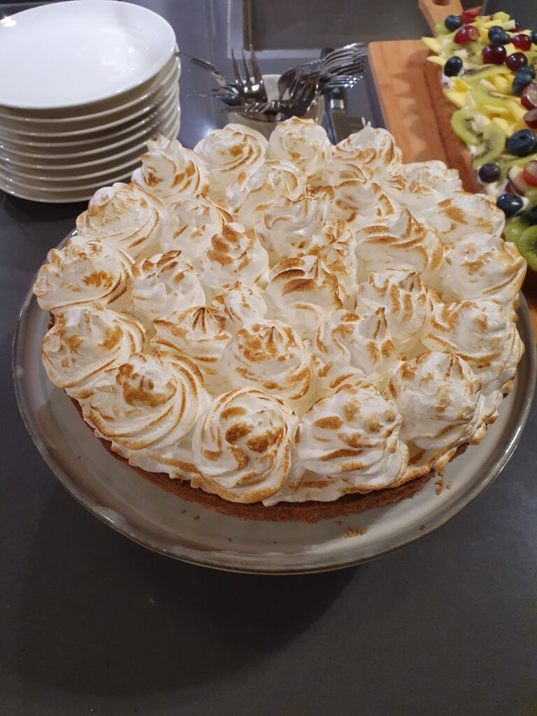 Citroen meringue taart