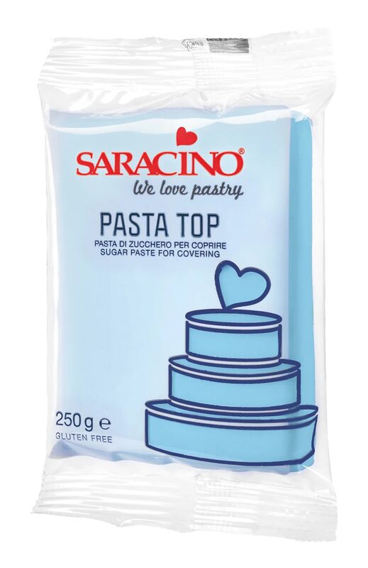 Saracino Pasta Top babyblauw