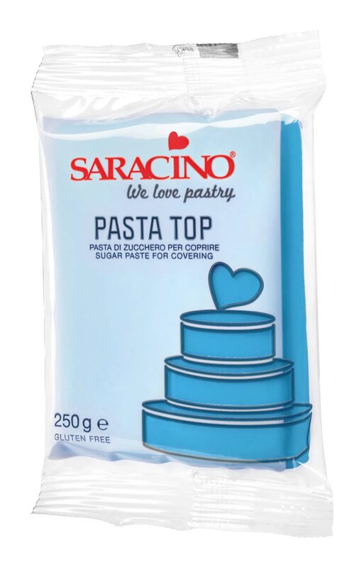 Saracino Pasta Top hemelsblauw